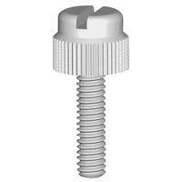 Essentra Components 50M060100T040 Slotted Thumb Slotted Thumb Screw, M6 X 1 Thread, 40mm Lg