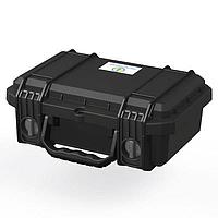 Serpac SE230PL,BK ケース シーホース 230 ケース プラスチック キー付きロック（フォームなし）、11.9 x 8.6 x 4.8インチ - ブラック