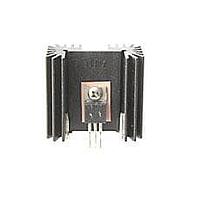Aavid 6396B-P2G Component Heat Sink for MULTIWATT, Vertical, 5.6 C/W, 3.10mm Hole, 25.4mm, Solder Pins