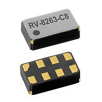 Đồng hồ thời gian thực 32.768kHz SPI 20ppm 2.0x1.2x0.7mm Micro Crystal RV-8063-C8 32.768kHz-20PPM-TA-QC