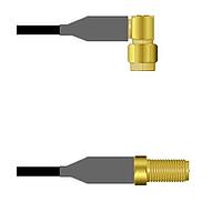 Amphenol Custom Cable Q-360720008010i RF Cable Assemblies SMA-RP/SMA-SJ RG58 10I