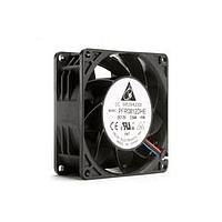 Quạt trục DC trục, 80x38mm, 12VDC, Cảm biến tốc độ khóa Delta Electronics, Inc. PFR0812DHE-R00
