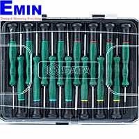 Bộ tuốc nơ vít cán dài 15 chi tiết SATA 09317
