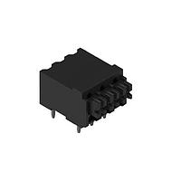 Wurth Elektronik 691410110003 Fixed Terminal Blocks WR-TBL 3.5mm pitch Monoblock THT Black Horizontal Dual Pin cable entry Screwless Push In 3P