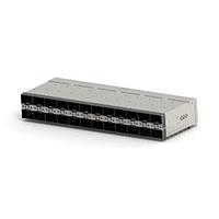 AMP Connectors - TE Connectivity 2349201-6 Cage Assemblies SFP56 STACKED 2X12 RECEPTACLE ASSEMBLY