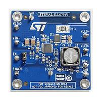 STMicroelectronics STEVAL-ILL079V1 評価ボード 0.5 A、LED6000ベースの反転バックブーストLEDドライバーボード