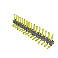 Samtec HTSW-116-08-G-S-RA Pin Header High Temperature PCB Header Strips, 0.100" pitch