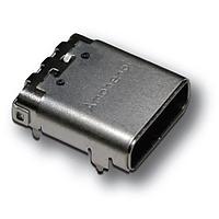 Amphenol Commercial Products 12401610E4#2A USB Type C Connectors USB TYPE C RCPT R/A SMT TOP MOUNT