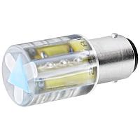 Đèn LED dựa trên LED XANH DƯƠNG, 230V AC/DC, ĐẾ BA15D SIEMENS 8WD44586XF