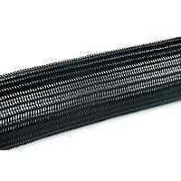 HellermannTyton 170-41000 Braided Sleeves Helagaine Braided Sleeving, 10 mm Dia., PA66, BK, 328 ft/Reel