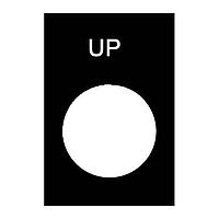 Bảng Tên Phần Cứng Công Tắc (U SCHNEIDER ZB2BY2307