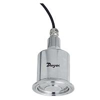 Dwyer 681-12 Sanitary Pressure Transmitter, 3A Compliant, Easy Install, Water Resistant (Gauge, 2 psi, Tri-Clamp, 2 in)