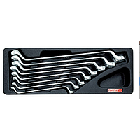 TOPTUL GAAT0802 8PCS - 75° 오프셋 더블 링 렌치 세트