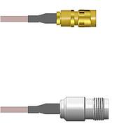 Amphenol Custom Cable Q-3A04B0001006i RFケーブルアセンブリ SMA-SP/TNC-SJ G178 6I