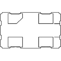 Bộ dao động tiêu chuẩn 5.0x3.2 Bộ dao động thạch anh CMOS / Gốm, 2.5V, ±50ppm (-40 đến 85°C) TXC QTM532-1.000MCE-T