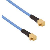 Amphenol SV Microwave FRSMPS-047-FRSMPS-120 RF Cable Assemblies SMPS R/A F SMPS R/A F 12"Cable