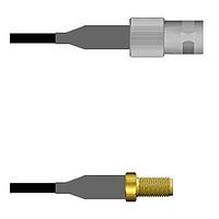 Amphenol Custom Cable Q-0902Z0008007i RF Cable Assemblies BNC-SJ/SMA-SJ RG58 7I
