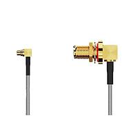 Bộ cáp RF MMCX RA Plug2SMA RAJck R Mt IP67/IP68 6GHz,1500mm, RG178 Nâu GCT (Global Connector Technology) CABLE 391 RF-150-A-1