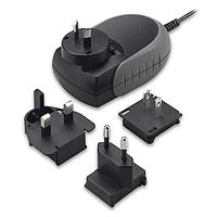 Bộ chuyển đổi nguồn AC gắn tường, Bộ chuyển đổi Switching cấp độ VI, gắn tường, 30 Watt, đầu vào 90-264VAC, đầu ra 5VDC, kích thước 5.5x2.1x12mm, thẳng, vỏ màu xám dài 61.98mm, cáp DC dài 1220mm Cincon TRG30RA050V-11E02-GY-BK-Level-VI