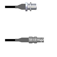 Amphenol Custom Cable Q-1U00Q0003010i RF Cable Assemblies N-SJB/HDBNC-SJ G174 10I