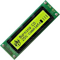 Matrix Orbital LK202-25 LCD Character Display Modules Yel/Grn Background Black Text