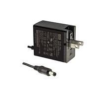 Phích cắm có thể thay thế 15W 5V 3A Phích cắm AC Mỹ Phích cắm DC 2.1x5.5 MEAN WELL NGE18U05-P1J