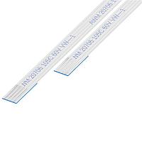 GCT (Global Connector Technology) 05-04-A-0050-A-4-06-4-T FFC / FPC ジャンパーケーブル 0.5mmピッチ フラットフレックスケーブル、4コンタクト、導体同一面、長さ50mm/2インチ、スズメッキ