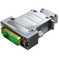 Amphenol Positronic RD25M10GES Plug DSUB 25M CRIMP GF SS