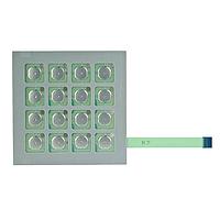 Bàn phím 16 PHÍM MÀNG KHÔNG CHIẾU SÁNG MÀU XÁM NKK Switches FMBN16BE