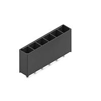 Đầu cắm Pin WR-MPC5 THT Hàng đơn Đầu cắm đực Dọc với Chốt nhựa Snap-in Glow-Wire 6 Chân Wurth Elektronik 657006140201