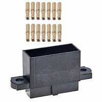 Harwin M80-4763405 ワイヤーハウジング 17+17ウェイ 拡張壁 FM 圧着 S/ボア JSなし