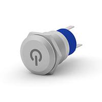 Công tắc nhấn AV19 SPM 3A POWER LOGO R&G 24V P&B 2316366-2