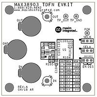 Analog Devices MAX38903EVKIT#WLP LDO Voltage Regulator 1A, 5VRMS Low Noise LDO Linear Regulator