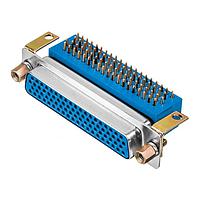 Amphenol Positronic PCDD62M98S00X High Density D-Sub Connectors D-Sub Male Connector 62P Press Fit Straight Tin Shell