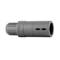 REDEL PRG.M0.2GL.LC39G Push-Pull Connectors 2P FREE SKT SOLDER CBL COLLET 3.9MM GRY