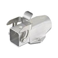 HARTING 19440030801 ハウジング HAN 3A BLKHD MNT HSG R/A、ステンレス鋼