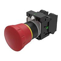 Công tắc công nghiệp Nút dừng khẩn cấp xoay 10A 1NC Lò xo Trm IP69K EAO 45-1C36.1920.000.402