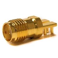 Đầu nối RF / Đầu nối đồng trục Đầu nối SMA cái thẳng 50 Ohm gắn mép Mueller BU-1420761801