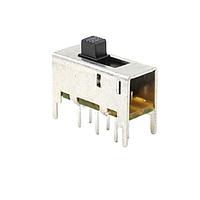 E-Switch EG2201 スライドスイッチ DPDT PCマウント スライド