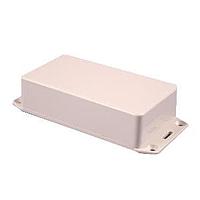 Hammond Manufacturing 1591BFLGY Flanged Enclosure Flame Retardant ABS 4.4x2.4x1.1" Grey