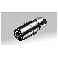 Hirose Electric HR10-7P-6P(73) Connectors 6P PLUG SHELL SZ 7 MALE AU TERM SOLDR