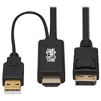 Cáp HDMI P567-01M,1M DP/HDMICBL W USBPR Tripp Lite P567-01M
