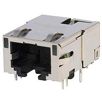 Jack Nam Châm MAGJACK 1CỔNG nPoE 10GBT LED Bel Magnetic Solutions G10-1GHT-012E