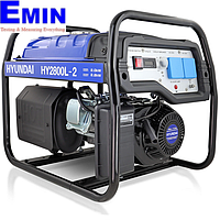 Hyundai HY2800L-2 Petrol Site Generator with Recoil Start (2.75KVA, 2.2/2200 kW/w)