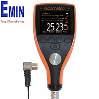 Elcometer C304CDL 스틸 초음파 두께 측정기  (0,63 - 500mm, Thrupaint, IP54, 데이터 기록)