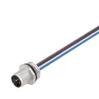 Weidmuller 1353770000 Circular Metric Connectors SAIE-M12S-4-0.2U P9 .75