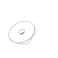 LedLink Optics LL01ZZ-AHA05L06-M2-T+LL01ZZ-DCK60L52 Lens Assembly Led lighting single lens 5 with diffuser sheet 60 deg Housing and Tape