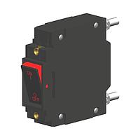 Carling Technologies C11-B0-34-620-131-E Supplementary Protector / Motor Controller 20A ONE POLE FLAT ROCKER RED