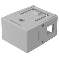 Thấu kính phần cứng chuyển mạch, 17.5 mm x 25.4 mm, không phát sáng, màu xám, phẳng, nhựa EAO 02-901.8