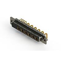 EDAC 630-13W6640-1TA Mixed Contact D-Sub Connectors Right-angle Power Combo D-Sub Connector